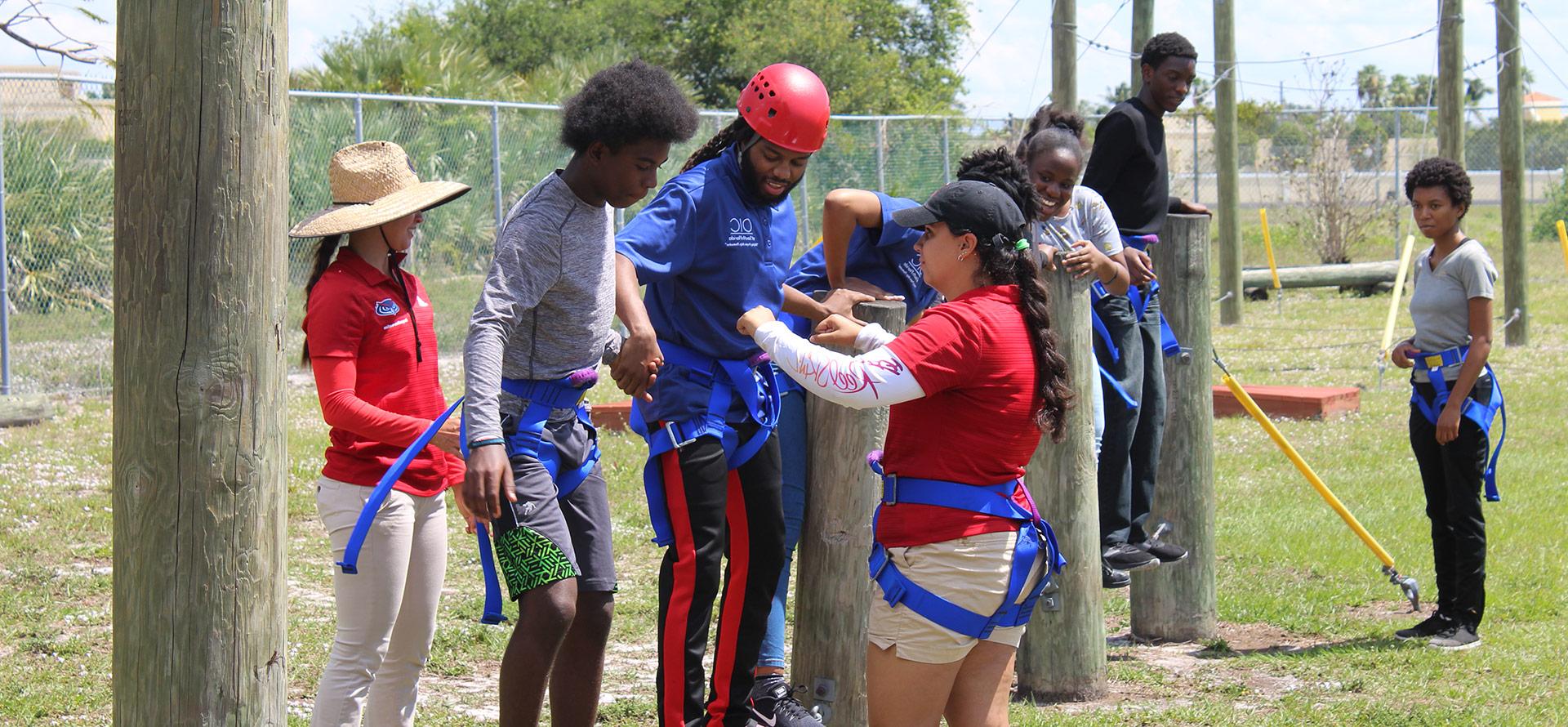 Campus rec Challenge Course